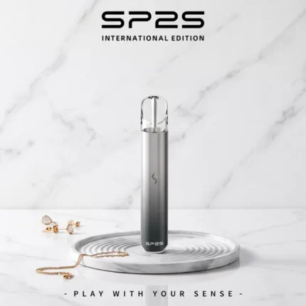 電子煙-思博瑞-SP2S-國際版-發光電子煙主機-鈦鋼黑色